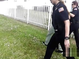 Black Stud Pounding Huge-chested Blonde Cop