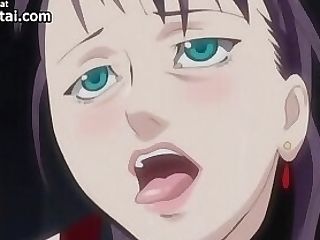 Anime Porn Huge-chested Office Ladies Having Rough Gang-fuck